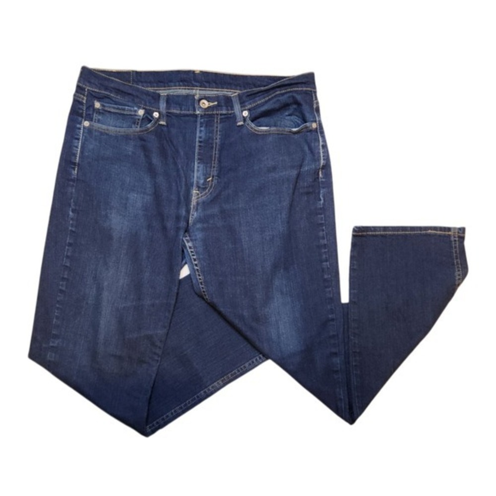 Levis 514 Straight Fit Jeans Men's 36 x 30‎ Blue Denim stretch